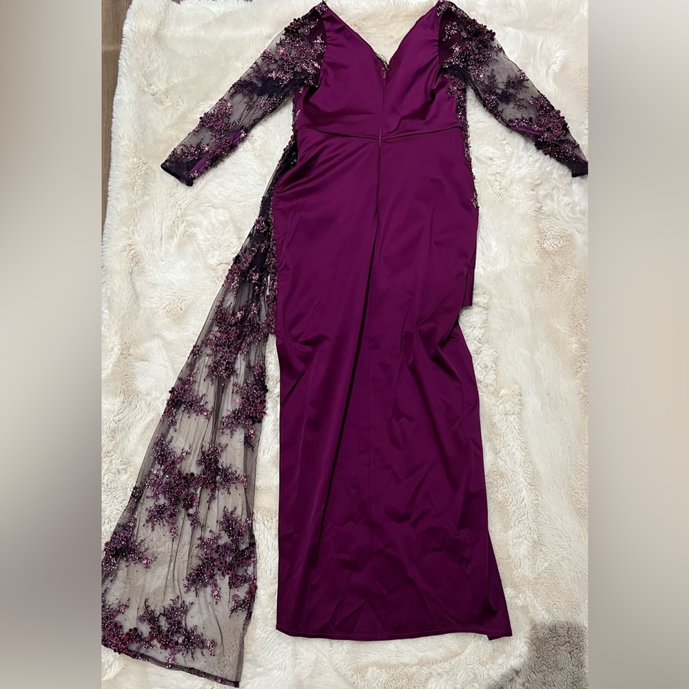 Walter Collection by Walter Mendez Custom Beaded Gown - Picture 8 of 17